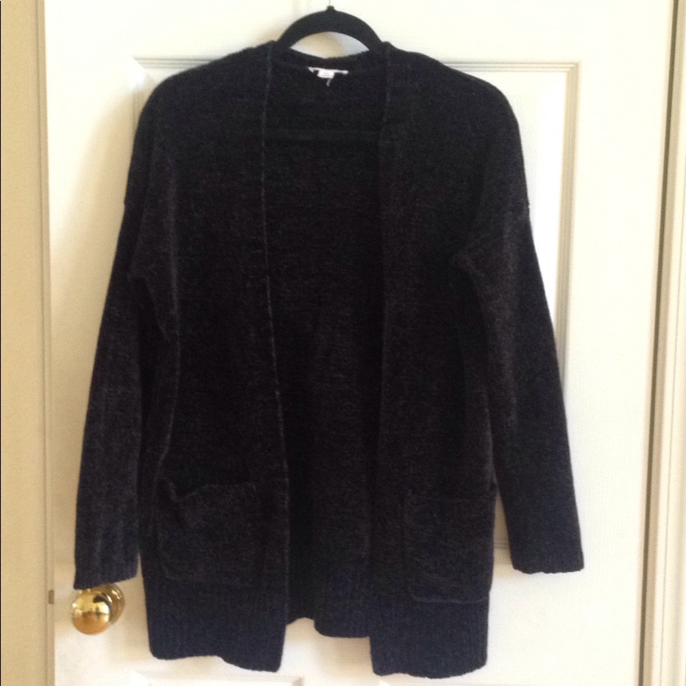 GARAGE CHENILLE CARDIGAN